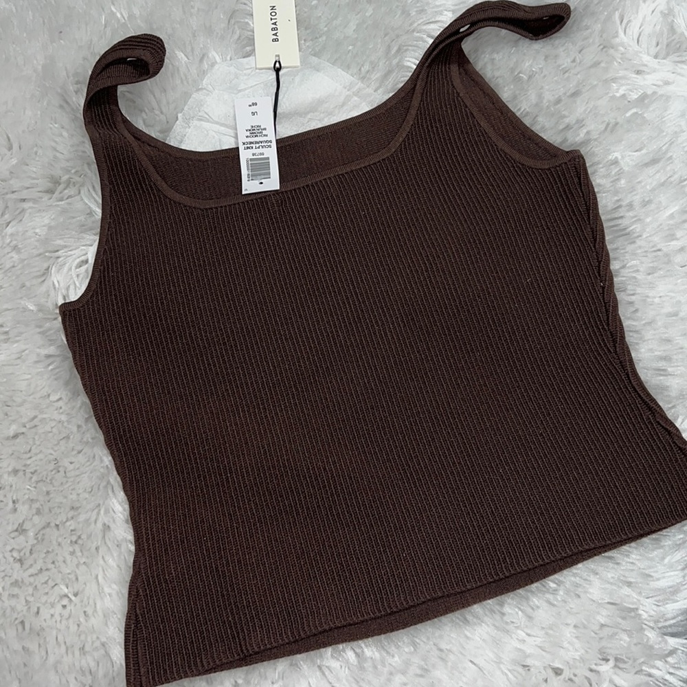 Babaton knit tank